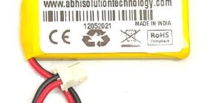 3.7V 600mAh Lithium Ion Battery
