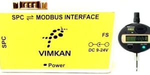 Digital Dial Indicator to PLC RS485 Modbus Interface