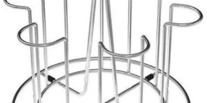 Stainless Steel Glass Stand