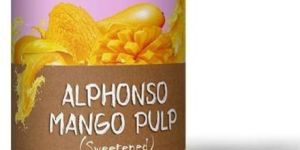 Alphonso Mango Pulp (Sweetened)