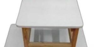 Wooden School Study Table Set