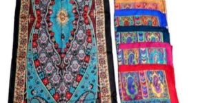 Silk Stole Kalamkari