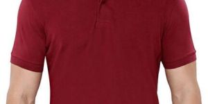 Alive -100% Cotton Plain Polo T-shirts