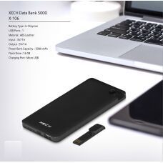 Power Bank with USB Flash Drive