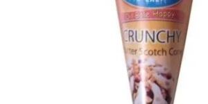 Crunchy Butterscotch Cone Ice Cream