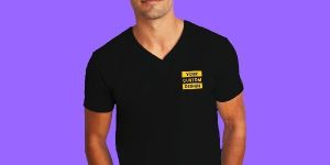 V-Neck, Custom Printed T shirts