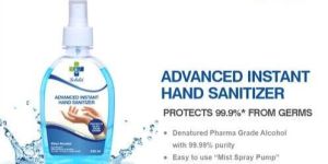 Instant Hand Sanitizer And Spray