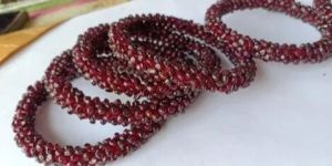 Natural Garnet Stone Bangles