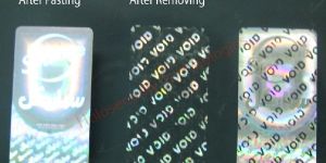 Tamper Proof Void Labels