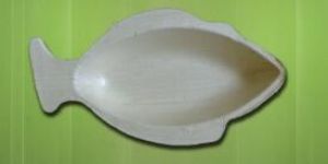 Areca Leaf Fish Shaped Plates