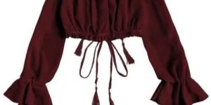 Girls Fancy Crop Top