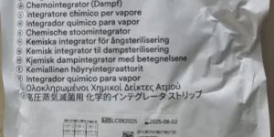 3m 1243A Comply Steam Chemical Indicator Strips