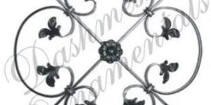Wrought Iron Rosettes