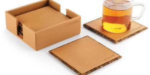 Square Leather Coaster
