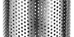 Perforated Stainless Steel Bin