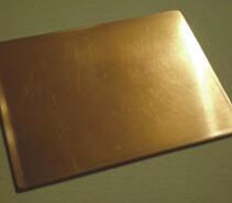 Solid Copper Earth Plate