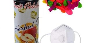 Pahal Holi Water Balloon n95 Mask Fruit Colour Set