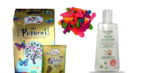 Pukhraj Combo Set of Holi Sanitizer Water Color