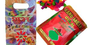 200 Gram Pahal Red Green Holi Water Balloon Gulal