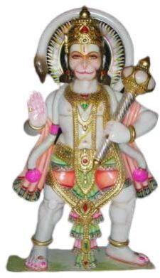 Marble Hanuman Statue