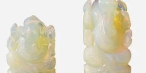 Opalite Ganesha Idol