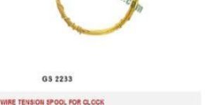WIRE TENSION SPOOL FOR CLOCK