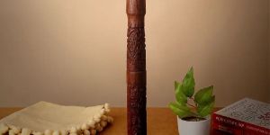 Wooden Trataka Candle Stand