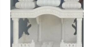 Hand Carved Marble Mandir