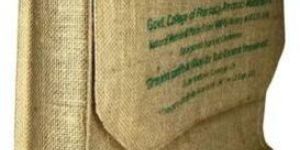 Jute Handle Conference Sling Bag