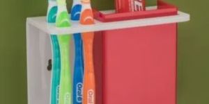 Acrylic Tooth Brush Holder