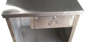 Silver Stainless Steel Table