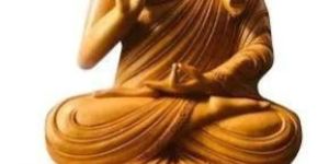 Wooden Buddha Statue