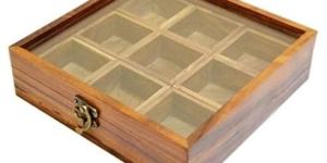 Wooden Masala Box