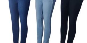 Ladies Printed Jeans