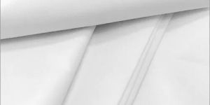Plain White Raymond Cotton Fabric