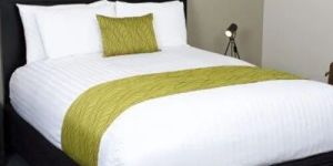 Satin Stripe Bed Sheet