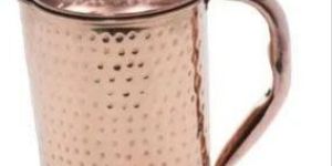 Hammered Copper Water Jug