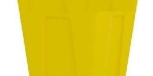 FRP Yellow Dustbin