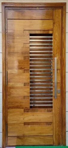 Wooden Safety Door