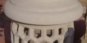 Pink Stone Lamp