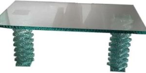 Rectangular Glass Table