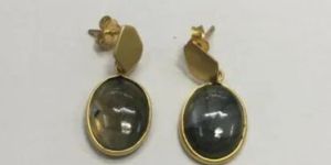 Brass Gold Pleted Earring