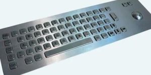 Kiosks Metallic Keyboard