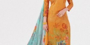 HAYAT Women Cotton Unstitched Dress Material