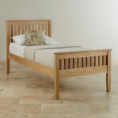 Wooden Single Bed