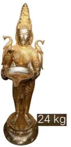 Brass Laxmi Statue