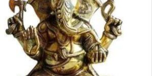 Brass Ganesha Statue