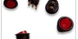 Round Rocker Switches