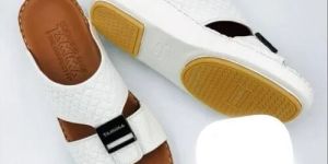 Men Casual Leather Slipper