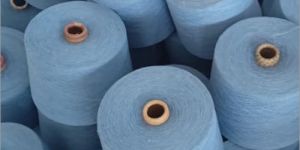 Cotton Blue Knitting Yarn